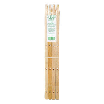 Madison Mill 24 in. H x 0.9 in. W Oak Oak Landscaping Stakes 4 pk