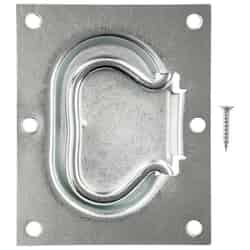 Ace Chest Ring 5-1/4 in. L Zinc Plated Silver 1 pk Flush Pull