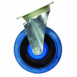 Shepherd 4 in. Dia. Swivel Rubber Caster 265 lb. 1 pk