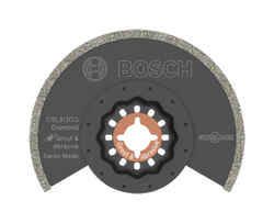 Bosch StarLock 3-1/2 x 3 in. L Grit Segment Blade 1 each Diamond Coated