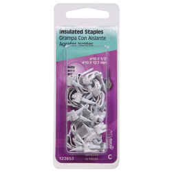 HILLMAN No. 10 x 1/2 in. L White Steel Fence Staples 10 Ga. 15 lb.