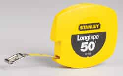 Stanley 0.38 in. W x 50 ft. L 1 pk Yellow Closed Case Long Tape Measure
