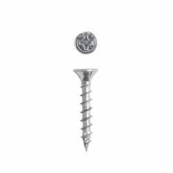 SPAX No. 10 x 1-1/4 in. L Phillips/Square Flat Zinc-Plated Steel Multi-Purpose Screw 20 each