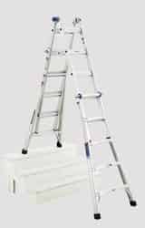 Werner 22 ft. H X 16 in. W Aluminum Articulating Ladder Type 1A 300 lb