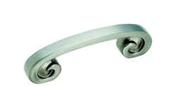 Amerock Swirl Z Swirl'Z Sprial Pull Cabinet Pull 3 in. Satin Nickel 1 pk