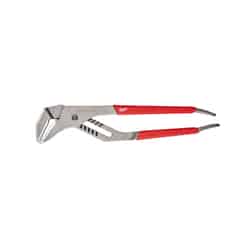 Milwaukee REAM & PUNCH Forged Alloy Steel Slip Joint Pliers Red Straight Jaw 16 in. 1 pk