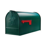 Gibraltar Mailboxes Galvanized Steel Post Mounted Elite 10-1/2 in. H x 8-3/4 in. W x 22-1/4 in.