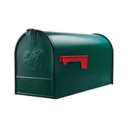 Gibraltar Mailboxes Galvanized Steel Post Mounted Elite 10-1/2 in. H x 8-3/4 in. W x 22-1/4 in.