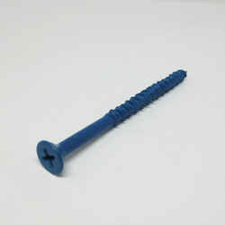 Ace 3/16 in. x 2-3/4 in. L Phillips Flat Head Ceramic Steel Masonry Screws 20 pk