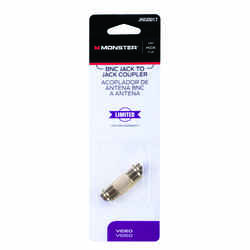 Just Hook It Up Push-On Dual F Coaxial Connector 1