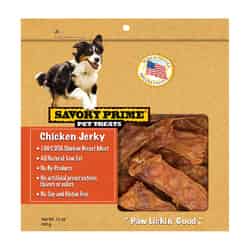 Savory Prime Chicken Jerky Grain Free Treats For Dog 1 each