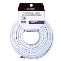 Monster Cable Hook It Up 100 ft. Video Coaxial Cable