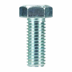 HILLMAN 1/2 in. Dia. x 1-1/4 in. L Zinc Plated Steel Hex Bolt 50 box