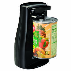 Proctor Silex Black 120 volts Magnetic Lid Holder Electric Can Opener