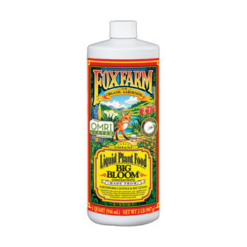 FoxFarm Big Bloom Organic Liquid Plant Food 1 qt.