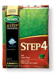 Scotts Step 4 Annual Program 32-0-12 Lawn Food 5000 square foot For All Grasses