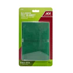Ace Felt Self Adhesive Blanket Green Square 6 in. W X 18 in. L