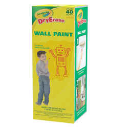Crayola IdeaPaint High-Gloss Clear Dry Erase Paint Kit 13.1 oz