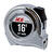 Ace 16 ft. L x 0.75 in. W Tape Measure Chrome 1 pk