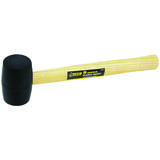 Steel Grip 8 oz. Rubber Mallet 11.75 in. L x 1.75 in. Dia.