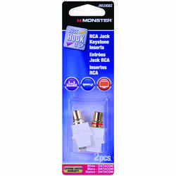 Monster Cable Hook It Up Snap-In Inserts 1 pk