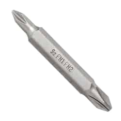 Ace Phillips 2 in. L Double-Ended Screwdriver Bit 1/4 in. Hex Shank 1 pc. S2 Tool Steel