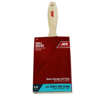 Ace 4 in. W Medium Stiff Flat Paint Brush