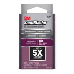 3M SandBlaster 3-3/4 in. L X 2-1/2 in. W X 1 in. T 150 Grit Medium Flat Surface Dust Channelin