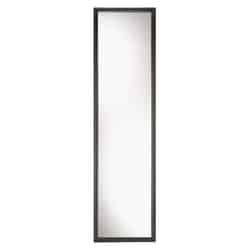 Erias 49 in. H x 13 in. W Black Plastic Door Mirror
