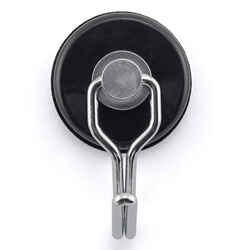 Master Magnetics .29 in. Neodymium Rotating Magnetic Hook 65 lb. pull 35 MGOe Black 1 pc.