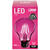 Feit Electric Filament A19 E26 (Medium) LED Bulb Pink 30 Watt Equivalence 1 pk