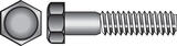 HILLMAN 5/16 in. Dia. x 1/2 in. L Zinc Plated Steel Hex Bolt 100 box