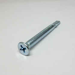 Ace 1/4-20 Sizes x 2-3/4 in. L Phillips Flat Head Zinc-Plated Zinc 1 lb. Self-Drilling Screws w