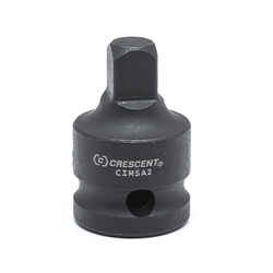 Crescent 4 in. L x 1/2 Female x 3/8 Male in. Socket Impact Adapter Chrome Vanadium Steel 1 pc.