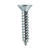 HILLMAN 1 in. L x 10 Flat Head Phillips Stainless Steel Sheet Metal Screws 100 per box