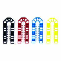 Broadfix 4 in. L x 8 in. L x 1.8 in. W U Shims 60 pk Plastic