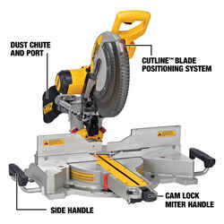 DeWalt 12 in. Corded Compound Miter Saw 120 volts 3,800 rpm 15 amps