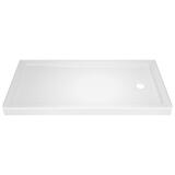 Delta Bathing System Classic 3.5 in. H x 60 in. W x 32 in. L White Acrylic Right Hand Drain Rec