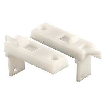 Prime-Line White Plastic Window Tilt Latch 3/4 in. W X 2-1/4 in. L For Better Bilt Brand Windows