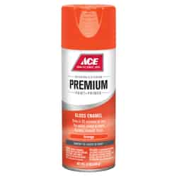 Ace Premium Gloss Orange Enamel Spray Paint 12 oz.