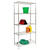 Honey Can Do 72 in. H x 16 in. D x 36 in. W Steel Shelving Unit