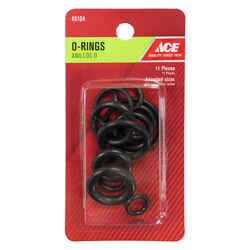 Ace .1 in. Dia. Rubber O-Ring Assortment 11