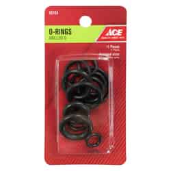 Ace .1 in. Dia. Rubber O-Ring Assortment 11