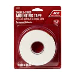 Ace 3/4 in. W x 15 ft. L Mounting Tape White
