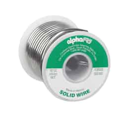 Alpha Fry 16 oz. Solid Wire Solder 50/50 Tin / Lead 0.125 in. Dia.