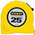 Stanley 25 ft. L x 1 in. W Tape Measure Yellow 1 pk