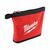 Milwaukee 0.25 in. W X 8 in. H Canvas Tool Pouch 1 pocket Red 1 pc