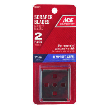 Ace 1-1/2 in. W Tempered Steel 4-Edge Scraper Blade