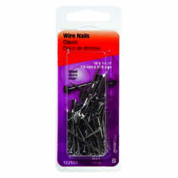 HILLMAN 16 Ga. x 1-1/4 in. L Bright Steel Wire Nails 1.75 oz.