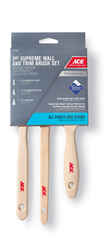 Ace Premium 1, 1-1/2 and 2 in. W Medium Stiff Assorted Paint Brush Set